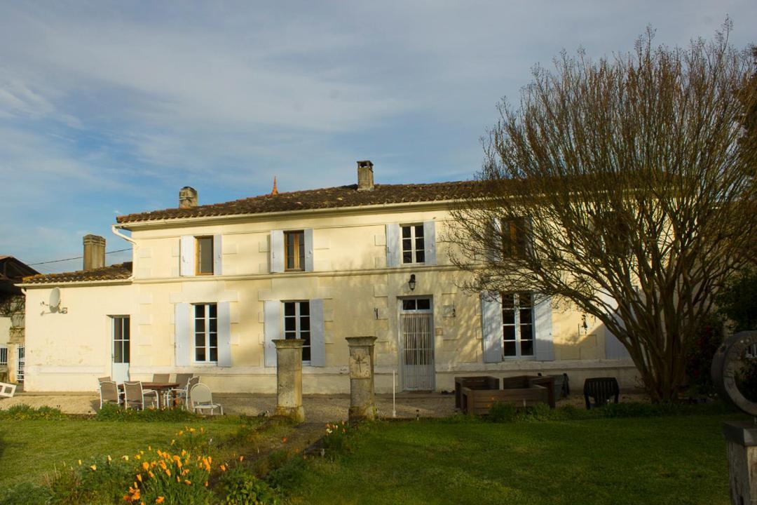 Le Charhido Panzió Saint-Fort-sur-Gironde Kültér fotó
