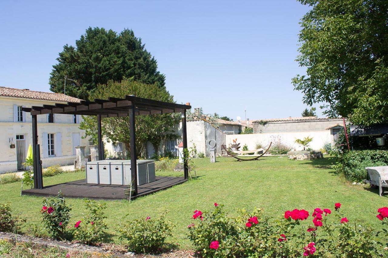 Le Charhido Panzió Saint-Fort-sur-Gironde Kültér fotó